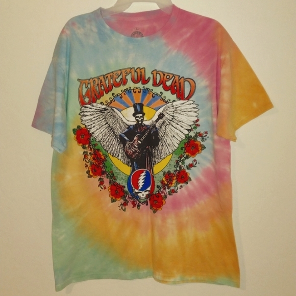 Starburst tie dye grateful dead tee - Picture 2 of 4